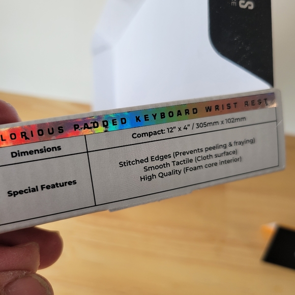 Padded Keyboard Wrist Rest PC Computer Keyboard - Picture 2 of 4